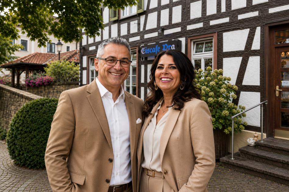 Familie Sinopoli-Oliva — Inhaber Eiscafé Pra